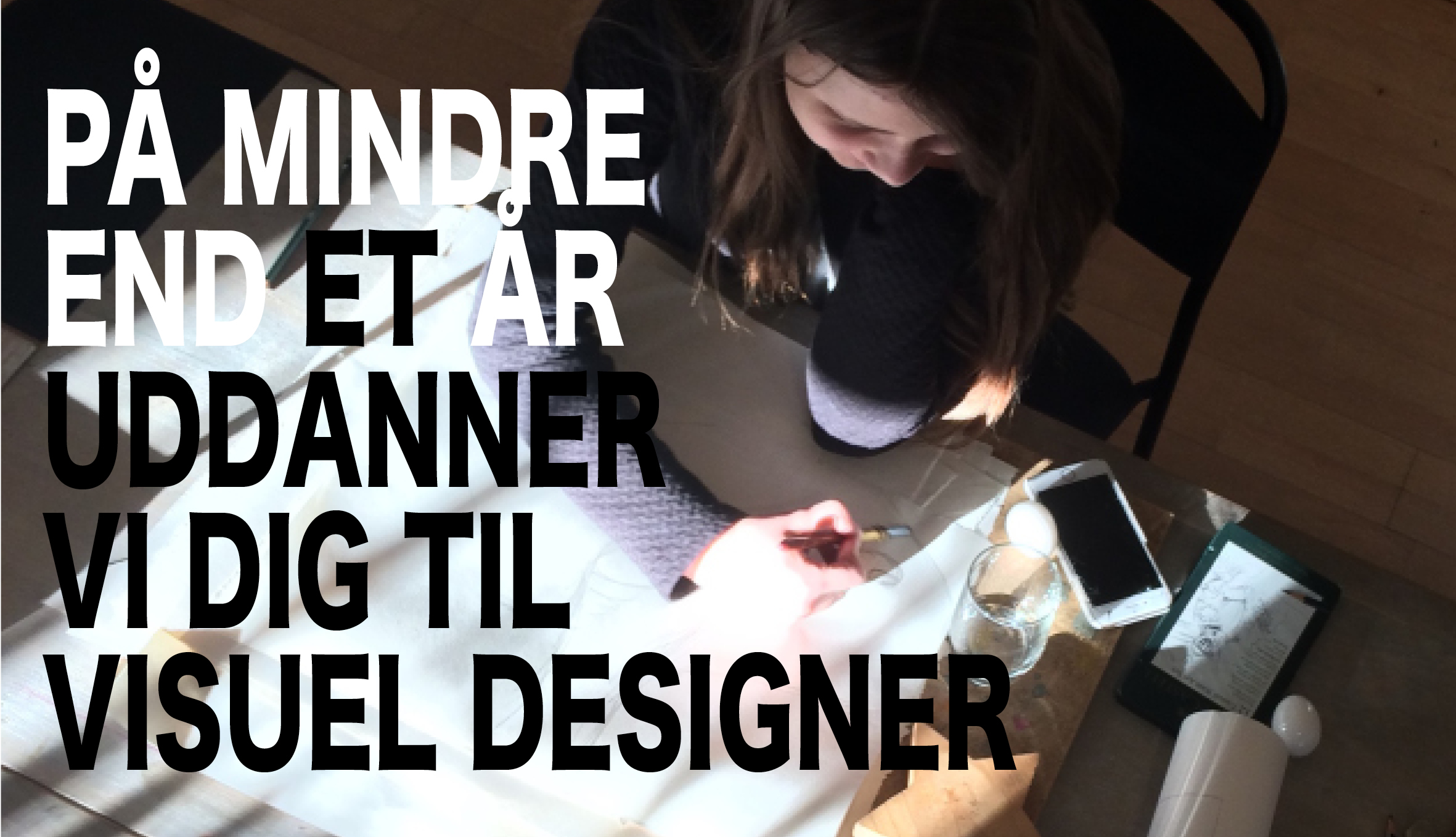 tegnskole og designskole - bliv undervist i animation, fashion design, arkitektur, medieskole